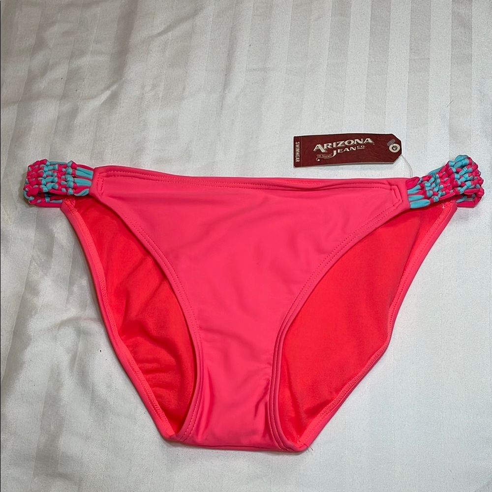 Arizona Jean Company Women's Pink Bikini Bottom